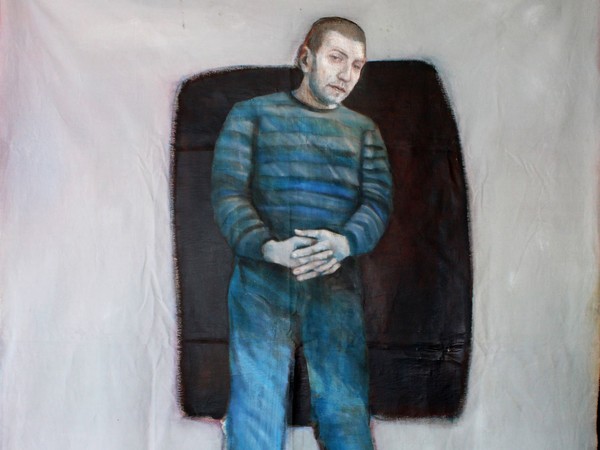 Pierluca Cetera, L'Ozio, 2019, olio su tela