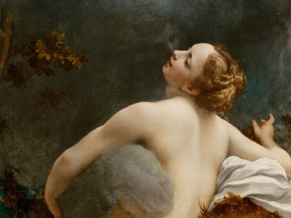 Correggio, Giove e Io, 1532-1533.  Olio su tela, cm 163,5 x 74. Kunsthistorisches Museum di Vienna.