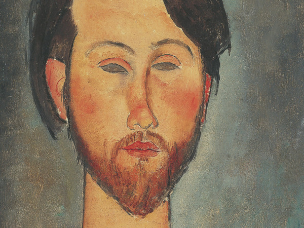 Amedeo Modigliani (Livorno,1884 - Parigi, 1920), Ritratto di Zborowski, 1916