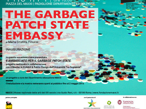 The Garbage Patch State Embassy, MAXXI - Museo nazionale delle arti del XXI secolo, Roma