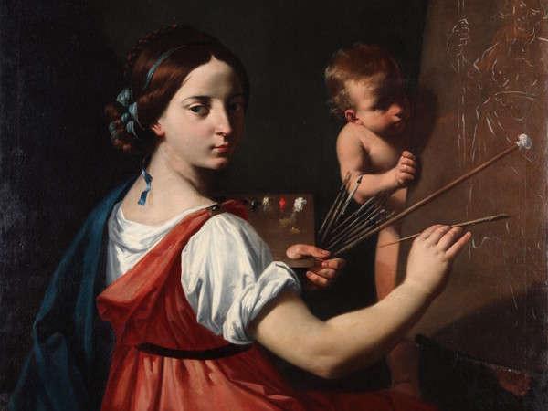 Simone Cantarini detto il Pesarese (1612-1648), Allegoria della Pittura