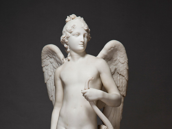 Antonio Canova, Amorino con le ali, 1792 - 1795, Marmo, 54.5 x 142 x 48 cm | Foto: © Alexander Koksharov, San Pietroburgo, Museo Statale Ermitage, 2019