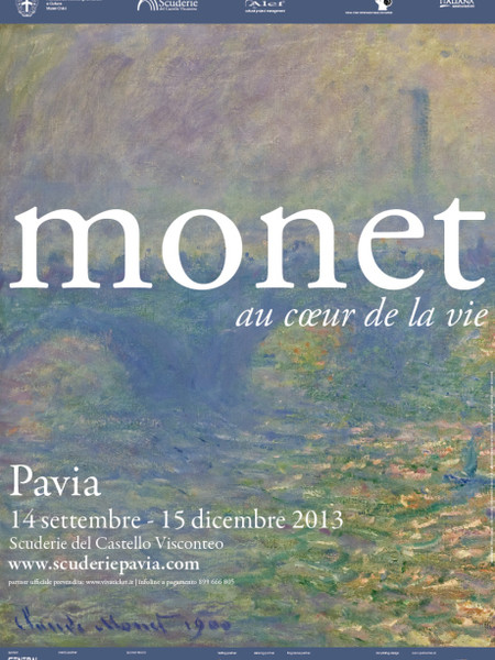 Monet au cœur de la vie, Scuderie del Castello Visconteo, Pavia