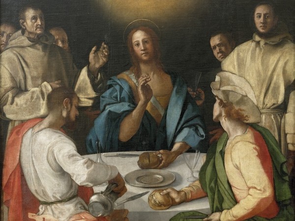 Pontormo, Cena in Emmaus, 1525, Galleria dell'Accademia, Firenze