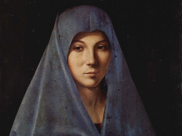 Antonello da Messina, Annunziata, 1474-1477 ca. Olio su tavola, cm 45 x 34,5. Provenienza: Collezione canonico Di Giovanni. Palermo, Galleria Regionale della Sicilia di Palazzo Abatellis