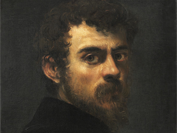 Tintoretto (Venezia, settembre o ottobre 1518 / 29 aprile 1519 - 31 maggio 1594), Autoritratto, 1546 - 1547 circa, Olio su tela, 38 x 45 cm, Philadelphia Museum of Art, Dono di Marion R. Ascoli e del Marion R. Max Ascoli Fund, In onore di Lessing Rosenwald | Tintoretto 500