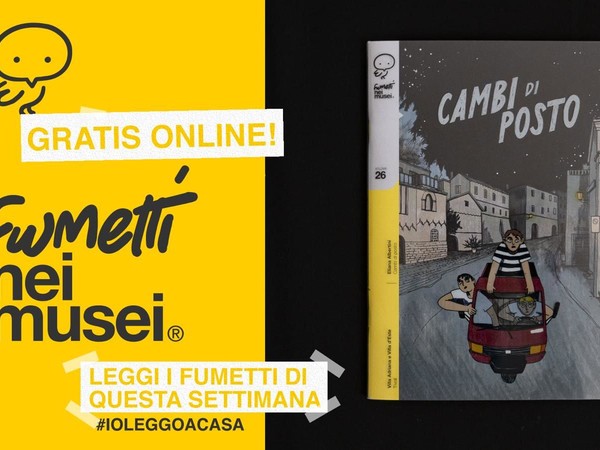 Fumetti nei Musei -  Eliana Albertini. Cambi di posto