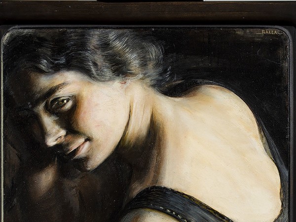 Giacomo Balla, Il dubbio, 1907-1908, Olio su carta, Roma, Galleria d’Arte Moderna