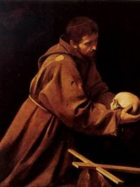 San Francesco in meditazione