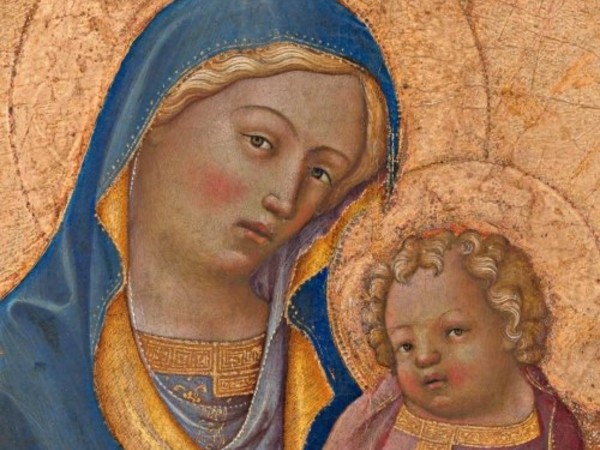 Lorenzo Monaco, Madonna con Bambino. Tavernola di Grizzana Morandi