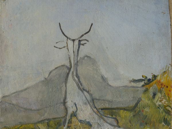 Osvaldo Licini, Paesaggio Fantastico (Il Capro), 1927