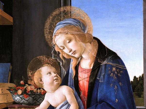 Sandro Botticelli, Madonna con Bambino o Madonna del libro, 1480-1481, Tempera su tavola, 58 x 39,5 cm, Museo Poldi Pezzoli, Milano | Courtesy of Wikimedia Commons
