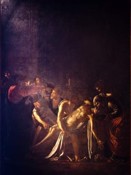 Caravaggio, La Resurrezione di Lazzaro