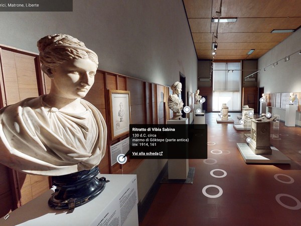  Imperatrici, matrone, liberte - Tour virtuale, Gallerie degli Uffizi, Firenze