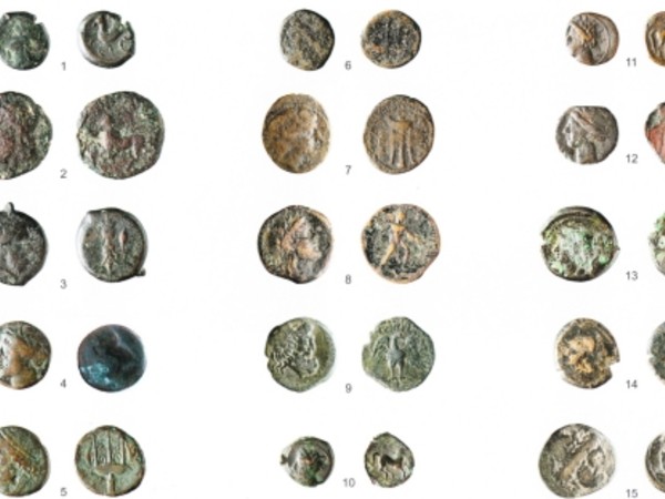 Tesoretto monetale (240-200 a.C.) rinvenuto nel podere Pradella Vecchia a Castelfranco Emilia (MO)