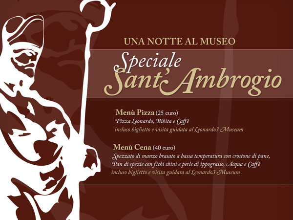 A Sant'Ambrogio notte al Leonardo3 Museum