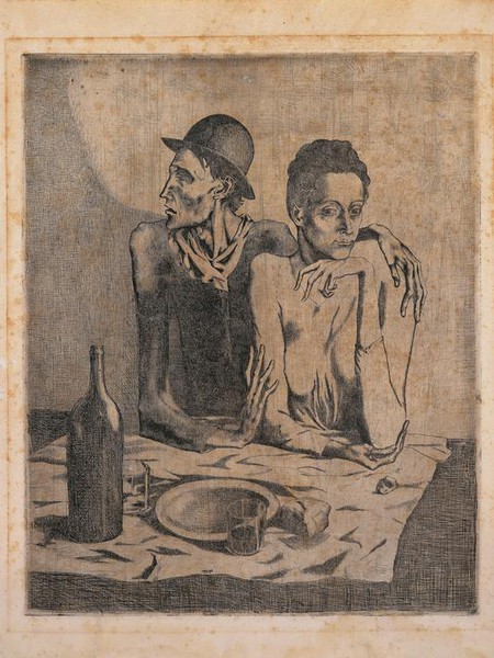 Pablo Picasso, Le repas frugal, 1904