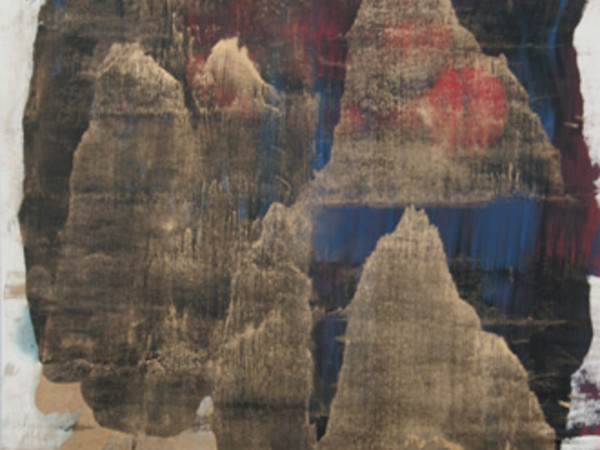 Patrik Hábl, Massiccio Cinese, 2013, acrilico e olio su tela, 120 x 70 cm