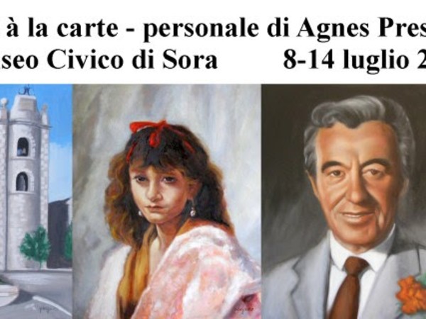 Agnes Preszler. Art à la carte, Muso Civico, Sora (FR)