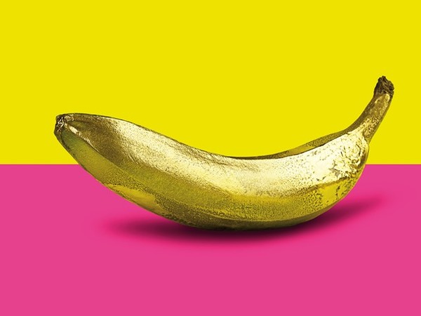 Monica Silva, Banana Golden Pop Art, 2014 | © Monica Silva