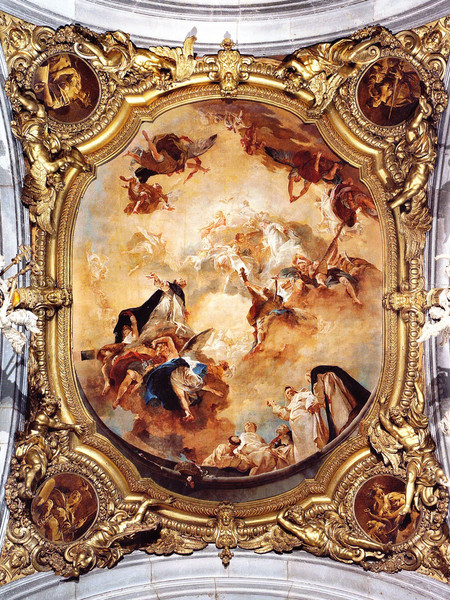Cappella di San Domenico - Apoteosi di San Domenico