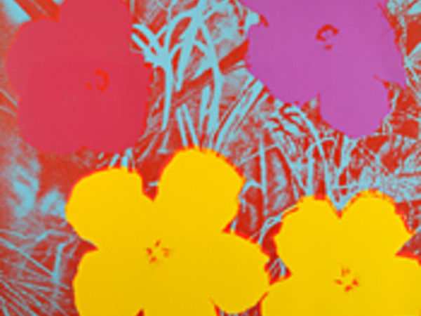 Andy Warhol, Fiori (Flowers), s.d. Collezione privata, Venezia 