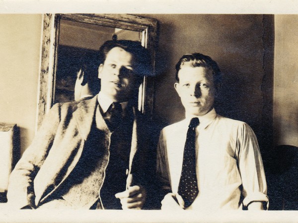 Jackson e Charles Pollock, New York, 1930. © Charles Pollock Archives