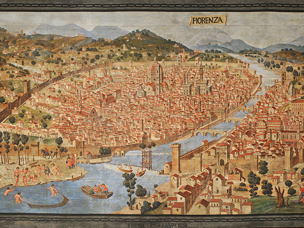 Veduta della Catena, Palazzo Vecchio, Firenze