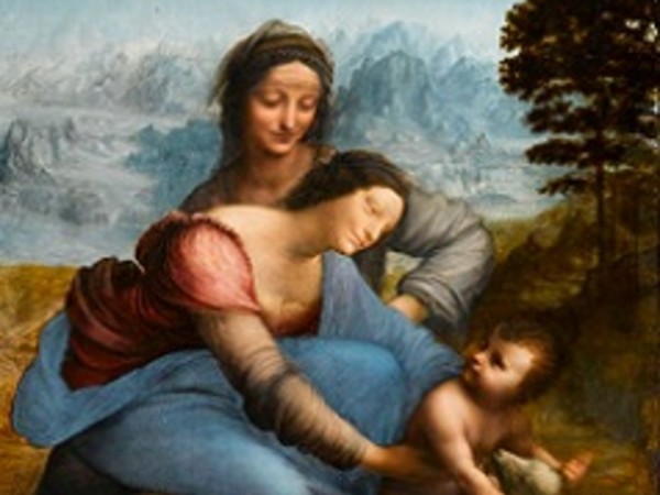 Leonardo da Vinci, Sant’Anna, Musée du Louvre, Parigi
