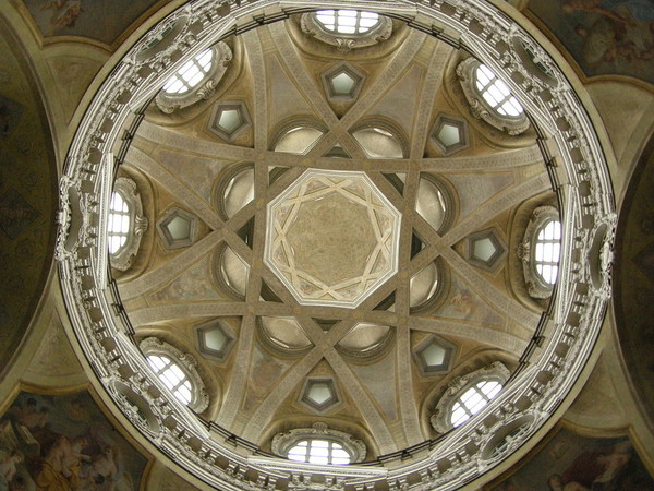 Dome and Altar by Guarino Guarini