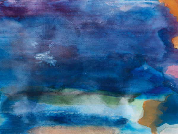 Helen Frankenthaler, Riverhead, 1963, acrilico su tela, 208.9x363.2 cm. 