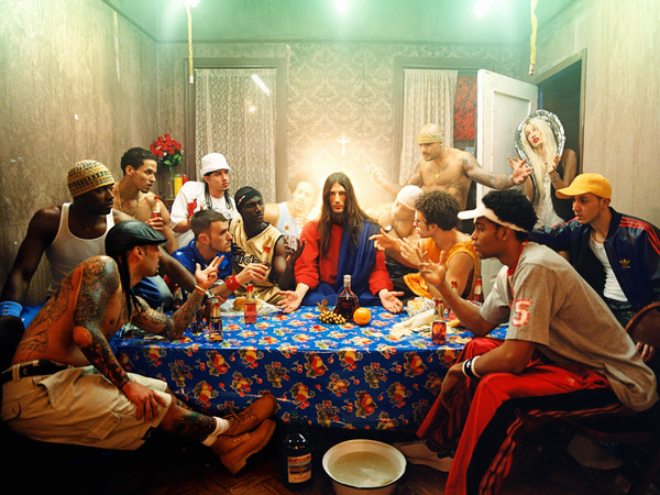 David LaChapelle, The Last Supper, 2003 | © David LaChapelle | David LaChapelle. Atti Divini, Reggia di Venaria Reale 14 giugno 209 - 6 gennaio 2020