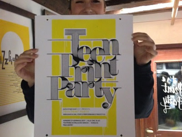 Teen Print Party, Teatrino di Palazzo Grassi, Venezia