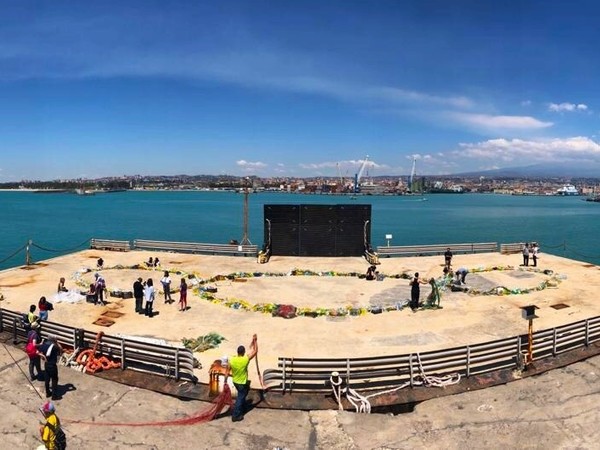 Michelangelo Pistoletto. Terzo Paradiso, Porto di Catania