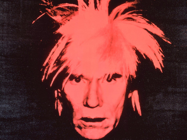 Andy Warhol, Self Portrait (red on black), 1986. Courtesy The Brant Foundation, Greenwich, CT, USA. © The Andy Warhol Foundation for the Visual Arts Inc. by SIAE 2013