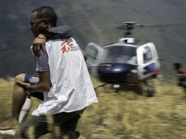 Immagine dalla mostra "Con gli occhi di Medici Senza Frontiere"