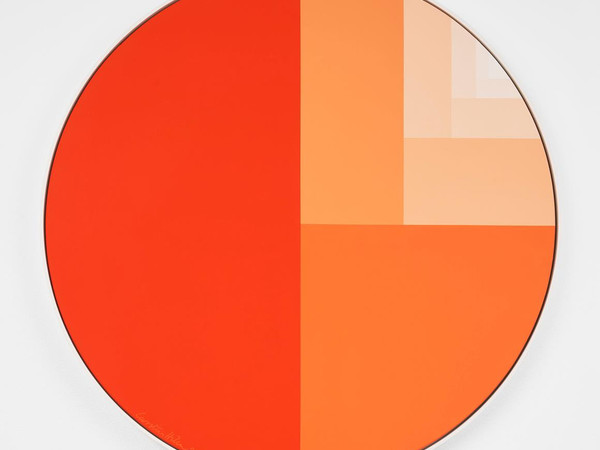 Carsten Höller, Divisions Circle (Orange Surface), 2018