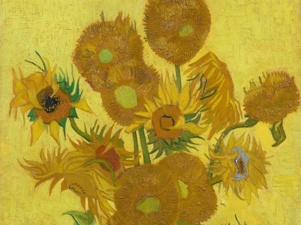 Vincent van Gogh, Sunflowers, 1889, Olio su tela, 95 x 73 cm, Amsterdam, Van Gogh Museum / Vincent van Gogh Foundation | Courtesy Van Gogh Museum