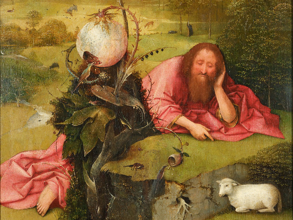 Hieronymus Bosch, San Giovanni Battista, 1495 circa, Olio su tavola Madrid, Museo Lázaro Galdiano | © Museo Lázaro Galdiano, Madrid