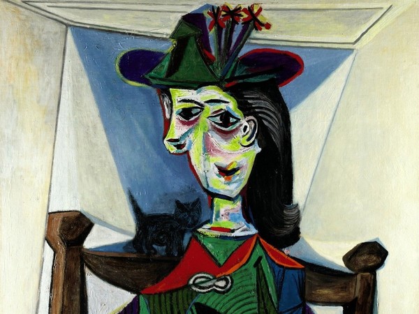 Pablo Picasso, Dora Maar au chat, 1941. Musa e a sua volta fotografa.