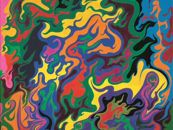 Luigi Boille, Véhémence d'une réalité, 1967, olio su tela, cm 200 x 160