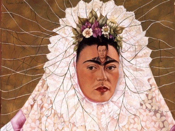 Frida Kahlo, Autoritratto come Tehuana / Diego nei miei pensieri / Pensando a Diego, 1943 | © The Vergel Foundation, Collezione Jacques and Natasha Gelman, Città del Messico, by SIAE 2014