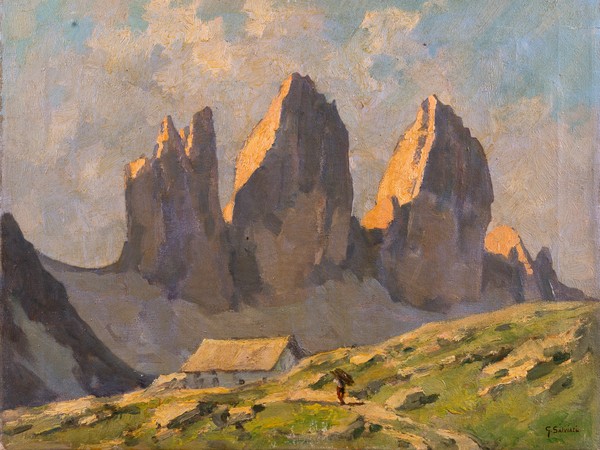 Giovanni Salviati, Cime di Lavaredo, Padova | Courtesy Galleria Nuova Arcadia di L. Franchi