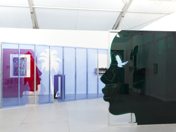 Eddie Peake, Haunt, Frieze New York, 2014 