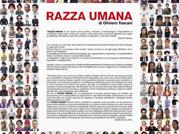 Oliviero Toscani. Razza umana