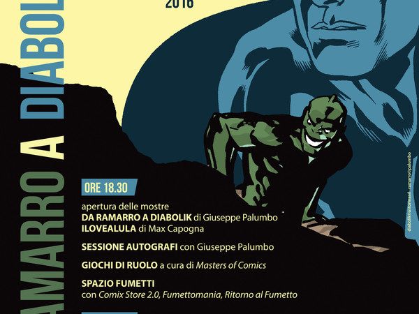 Giuseppe Palumbo. Da Ramarro a Diabolik, Museo del Fumetto, Cosenza