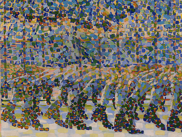 Giacomo Balla, <em>Bambina x balcone</em>, 1912, Olio su tela, Milano, Galleria d’Arte Moderna, Collezione Grassi, Donazione Nedda Mieli Grassi, 1960