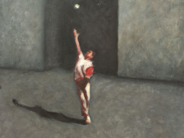 Lucianella Cafagna, Baseball, 2022, olio su tela, 60x76 cm.