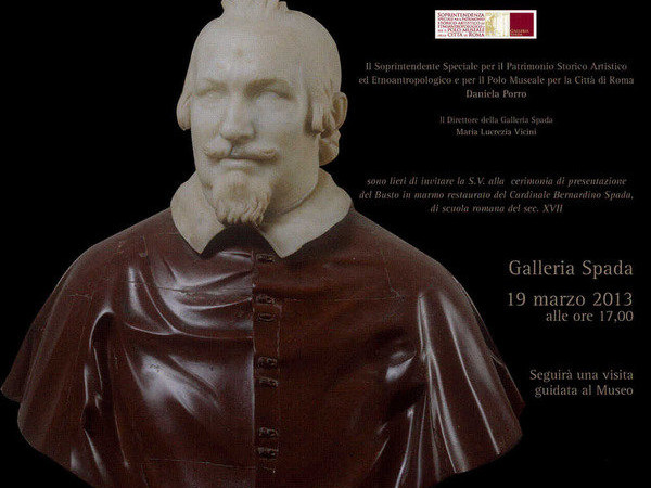 Busto del cardinale Bernardino Spada, Galleria Spada, Roma