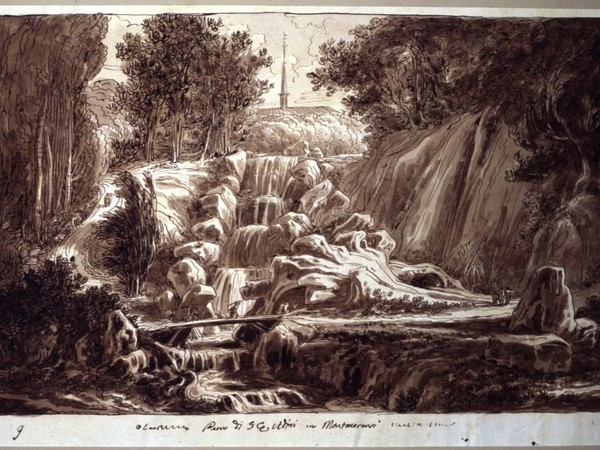 Felice Giani 1813. Vedute di Villa Aldini a Montmorency